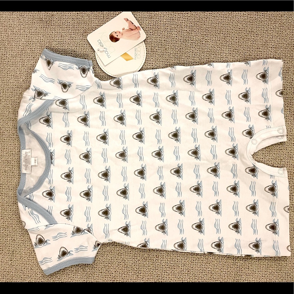 COPY - Magnolia baby shark romper
